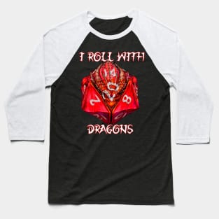 D20 roll with drans Baseball T-Shirt